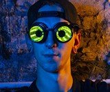 GloFX Pixel Pro Infinite Portal Goggles