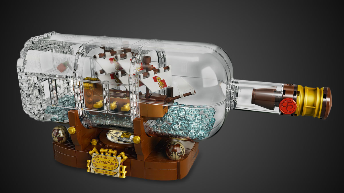 LEGO Ship in a Bottle LEGO Ship in a Bottle