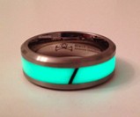 Titanium Moonglow Ring