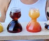 Quaffer Double Bubble Layered Shot Glass