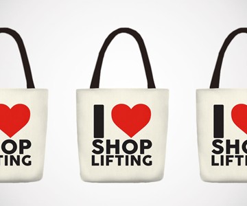 I Love Shoplifting Tote Bag I Love Shoplifting Tote Bag