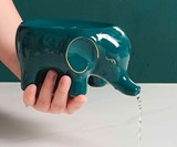 Elephant Soap Dish with Water-Draining Trunk