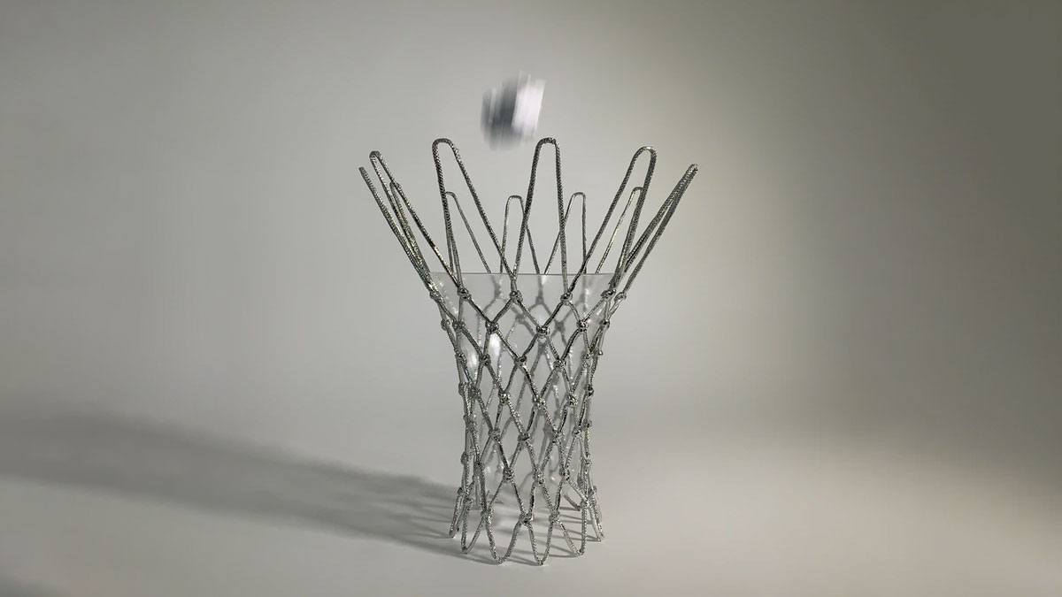 Supernet - Hardened Basketball Net Waste Basket