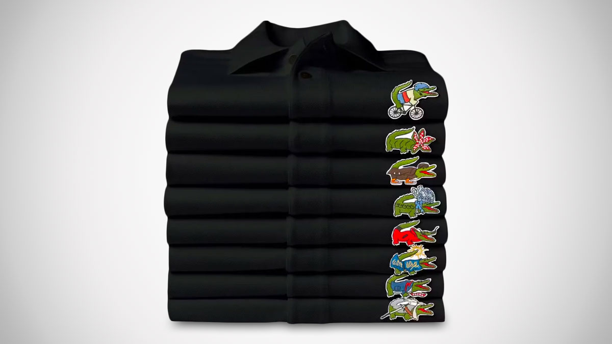 Lacoste Netflix Polo Shirt Collection Lacoste Netflix Polo Shirt Collection