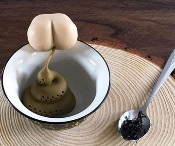 Deuce Dropper Pooping Butt Tea Infuser Deuce Dropper Pooping Butt Tea Infuser