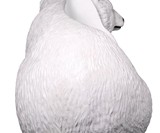 Polar Bear Garden Bench