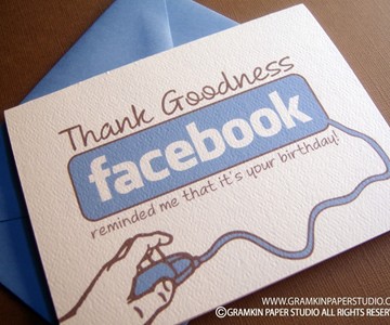 Facebook Reminder Birthday Card Facebook Reminder Birthday Card