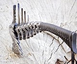 Hand Forged Bearded Steel Viking Axe