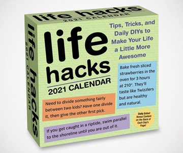 Life Hacks 2021 Day-to-Day Calendar Life Hacks 2021 Day-to-Day Calendar