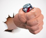 The Beast - Fist Can Koozie