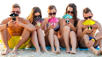 Phone Umbrella - Anti-Glare Sunshade for Smartphones Phone Umbrella - Anti-Glare Sunshade for Smartphones