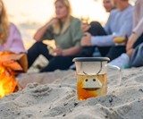 Qdo Birdie Swing Nest - Tea Cup with Infuser & Lid