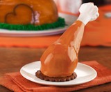 Turkey Ice Cream Cake - Sugar Cone Drumstick