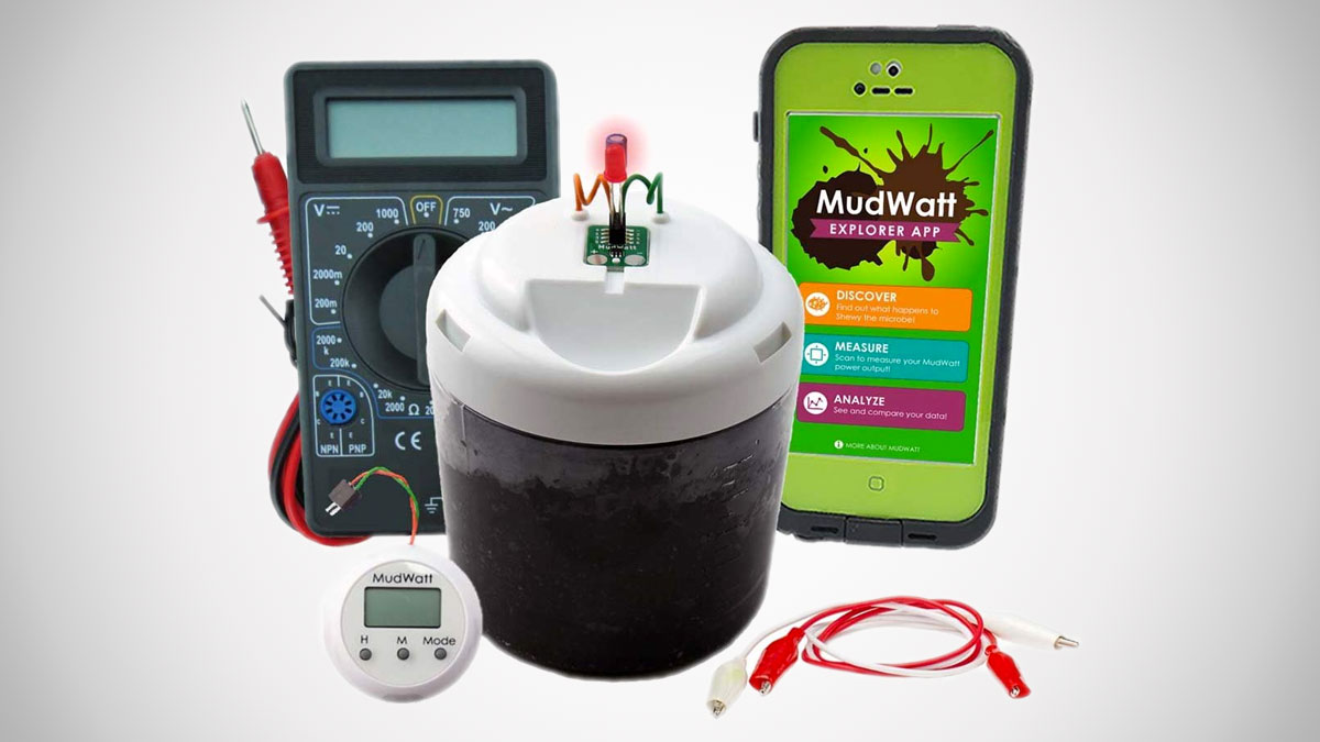 MudWatt STEM Kit - Grow Your Own Living Fuel Cell MudWatt STEM Kit - Grow Your Own Living Fuel Cell