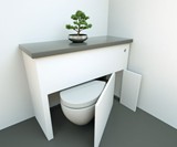 Hidealoo Retractable Hidden Toilet
