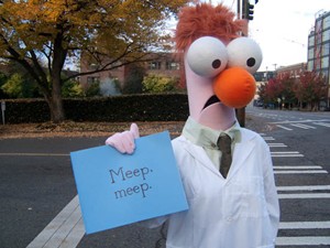 Beaker Muppet Halloween Costume-973 Beaker Muppet Halloween Costume-973