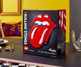 LEGO Rolling Stones Tongue & Lips Art