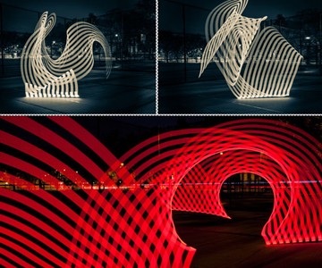 Pixelstick Light Painting System