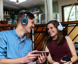 Wearhaus Arc Bluetooth Headphones with Music Sharing