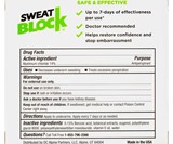 SweatBlock Clinical Strength 7-Day Antiperspirant