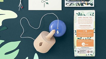 The Terra Pill Kendama Coordination Toy The Terra Pill Kendama Coordination Toy
