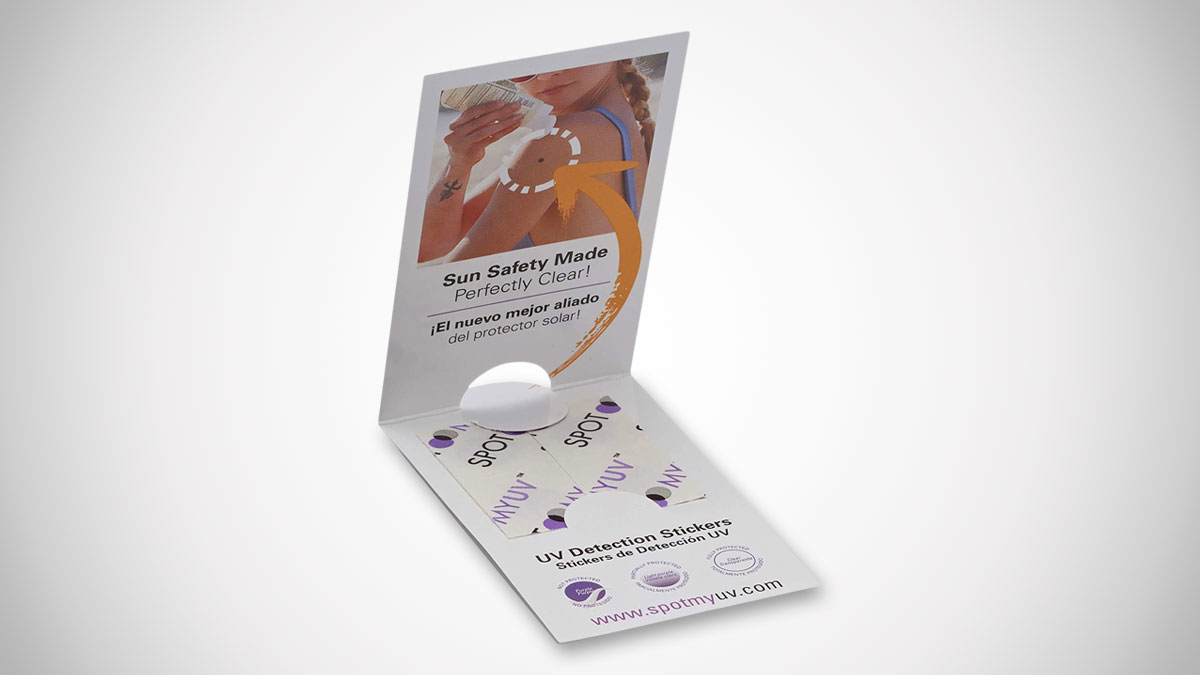 SPOTMYUV Stickers - Detect When to Reapply Sunscreen