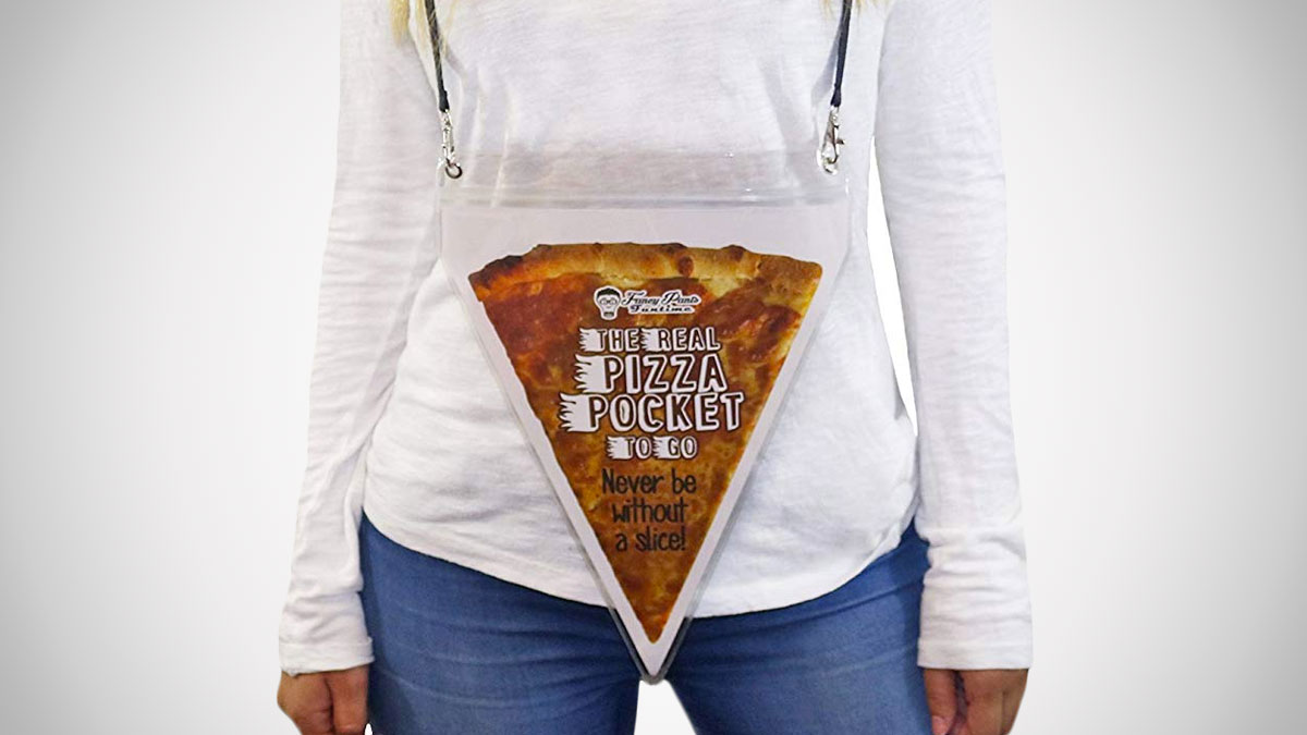 Pizza Pocket To Go - Slice of Pizza Carrier Pizza Pocket To Go - Slice of Pizza Carrier