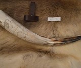 Hand Carved Drinking Horns