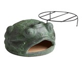 Green Frog Terracotta Pizza Oven