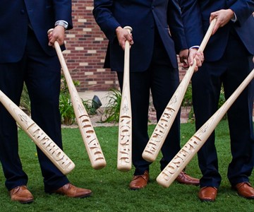 Personalized Carved 35" Rawlings Baseball Bat Personalized Carved 35" Rawlings Baseball Bat