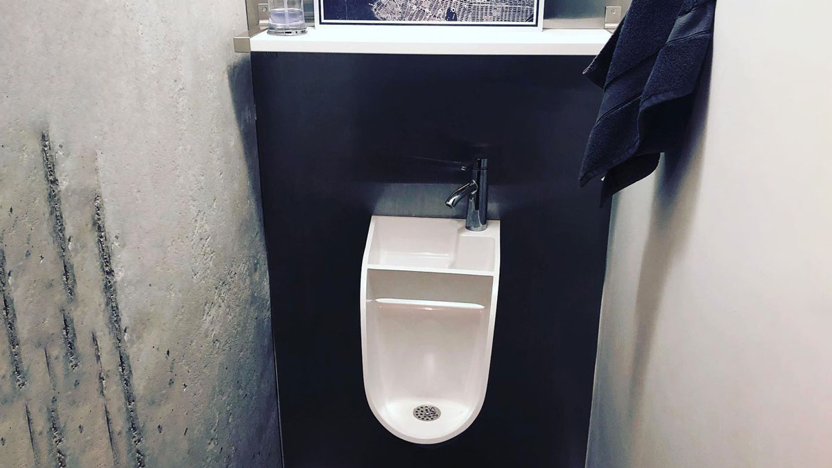Stand Urinal-Sink Stand Urinal-Sink