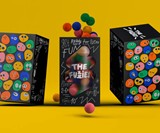The Fuzzies Pom Pom Ball Stacking Tower Game
