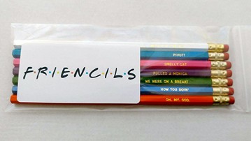 Friends Pencil Set Friends Pencil Set