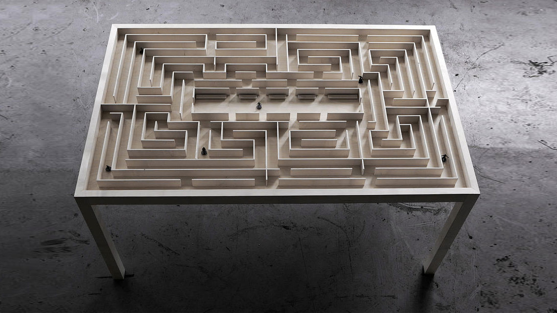 Labyrinth Table Labyrinth Table