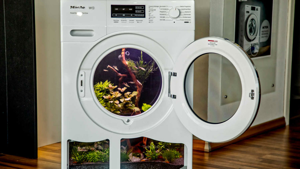 Washing Machine Aquarium Washing Machine Aquarium