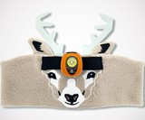 Fleece Animal Headband Headlamps