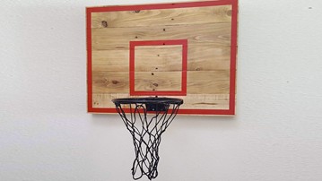 Wood Basketball Hoop