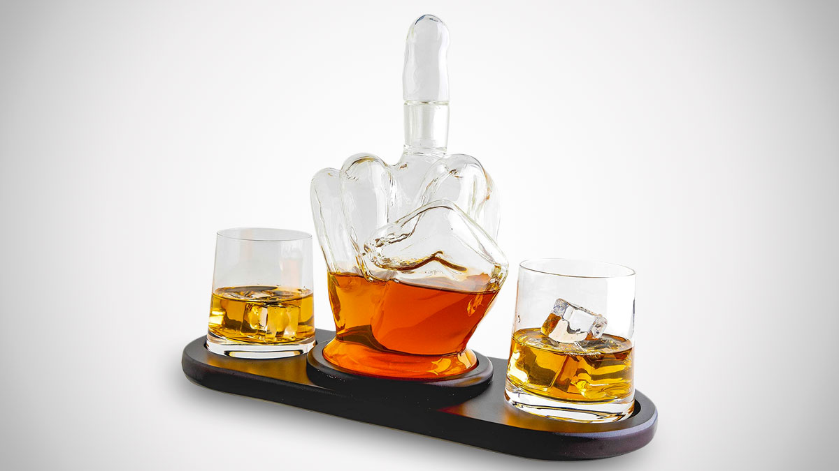 Middle Finger Decanter Middle Finger Decanter
