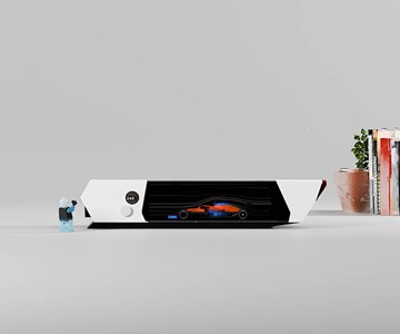 Desktop Model Car Wind Tunnel