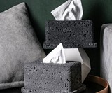 Cement Tissue Box Cover