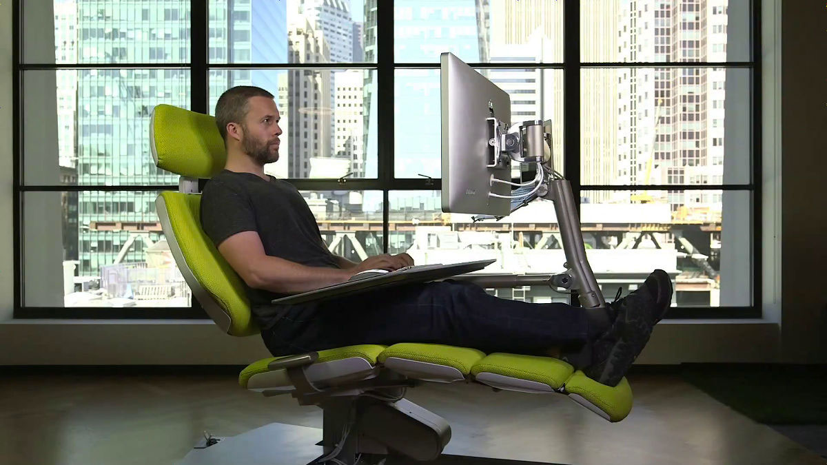 Altwork Sit-Down-Stand-Up-Lie-Down Workstation Altwork Sit-Down-Stand-Up-Lie-Down Workstation