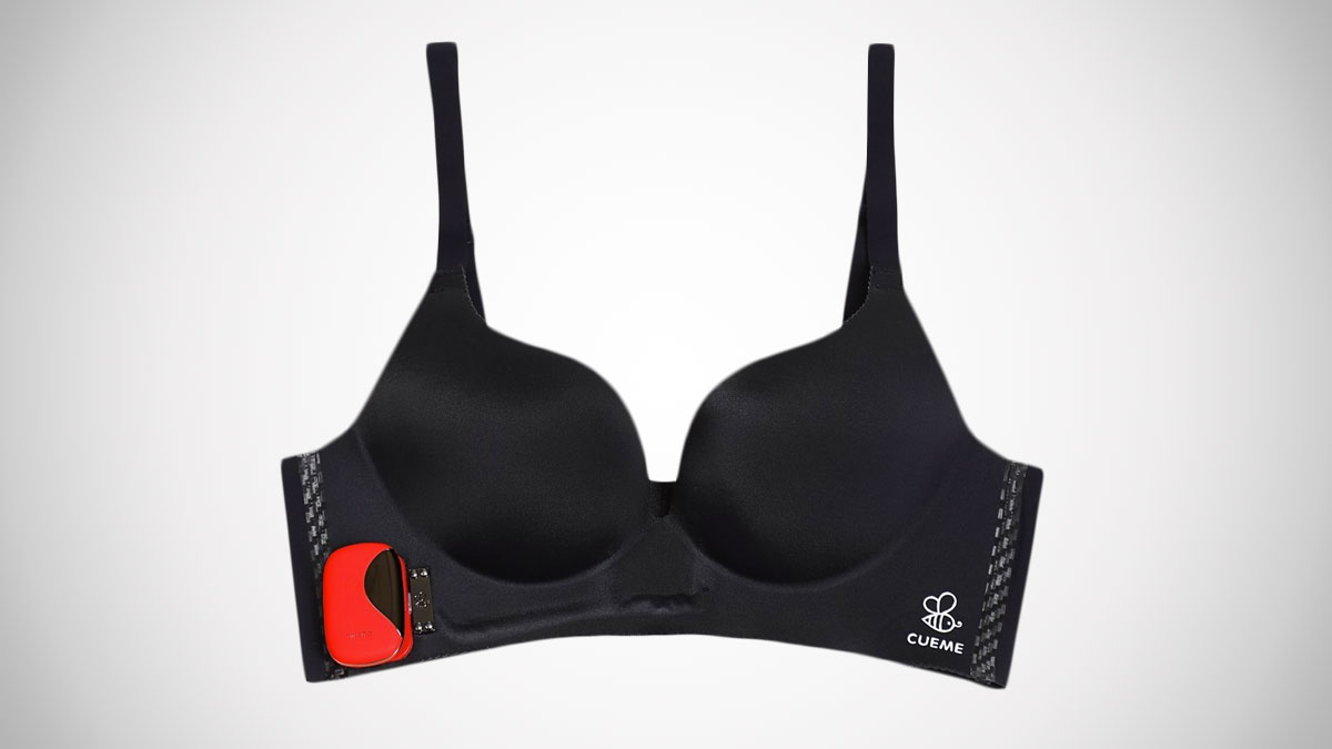 App-Controlled Massage Bra