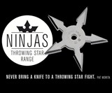 Indoor Ninja Throwing Star Range