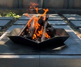 Fire Pit Steel Log Set