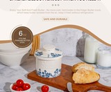 Ceramic Butter Crock for Fresh, Spreadable Butter