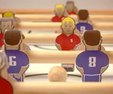 Flat Pack Cardboard Foosball Table