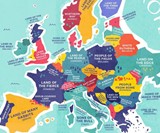 The Literal Translation of Country Names Map