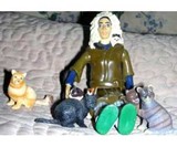 Crazy Cat Lady Action Figure