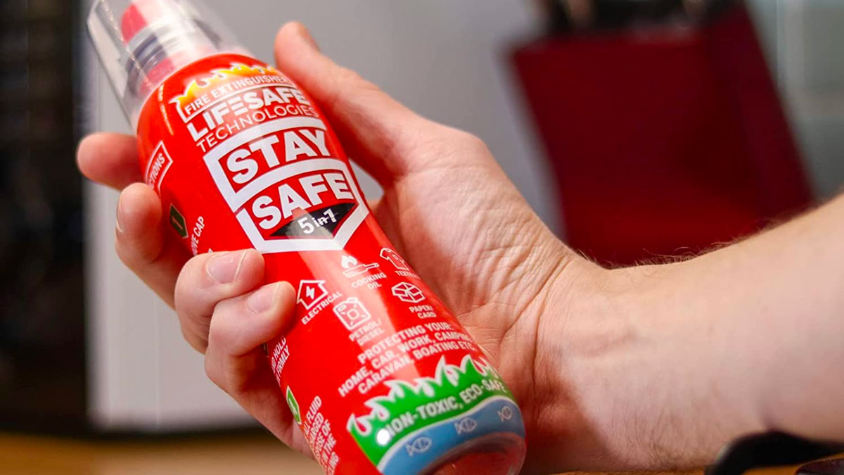 StaySafe 5-in-1 Fire Extinguisher StaySafe 5-in-1 Fire Extinguisher
