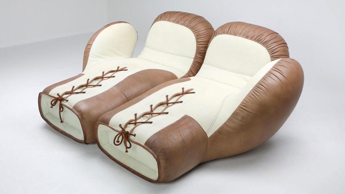 Boxing Glove Sectional Sofa